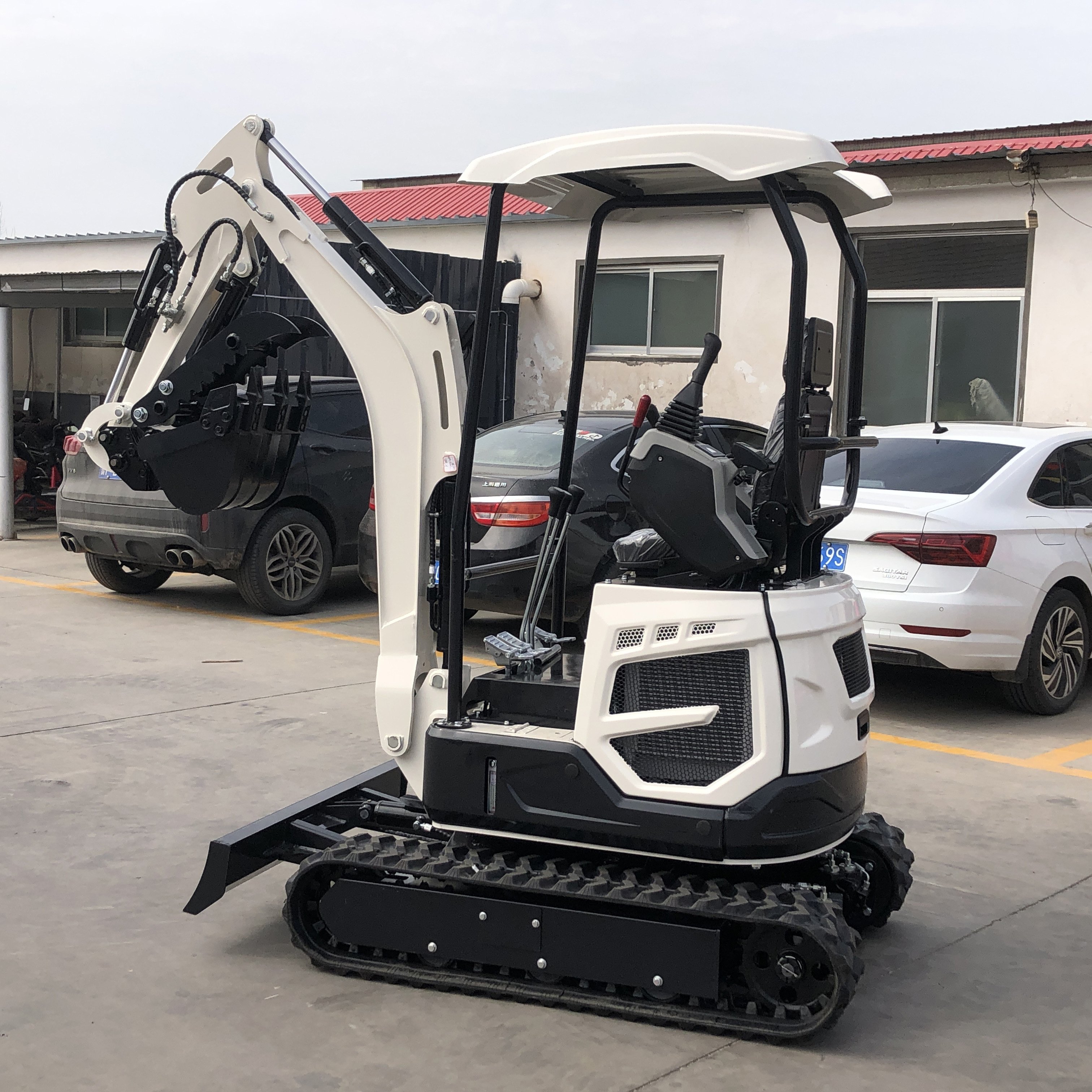 Fast Shipping strong power quality mini excavator USA engine used mini digger side swing new crawler small excavator machine