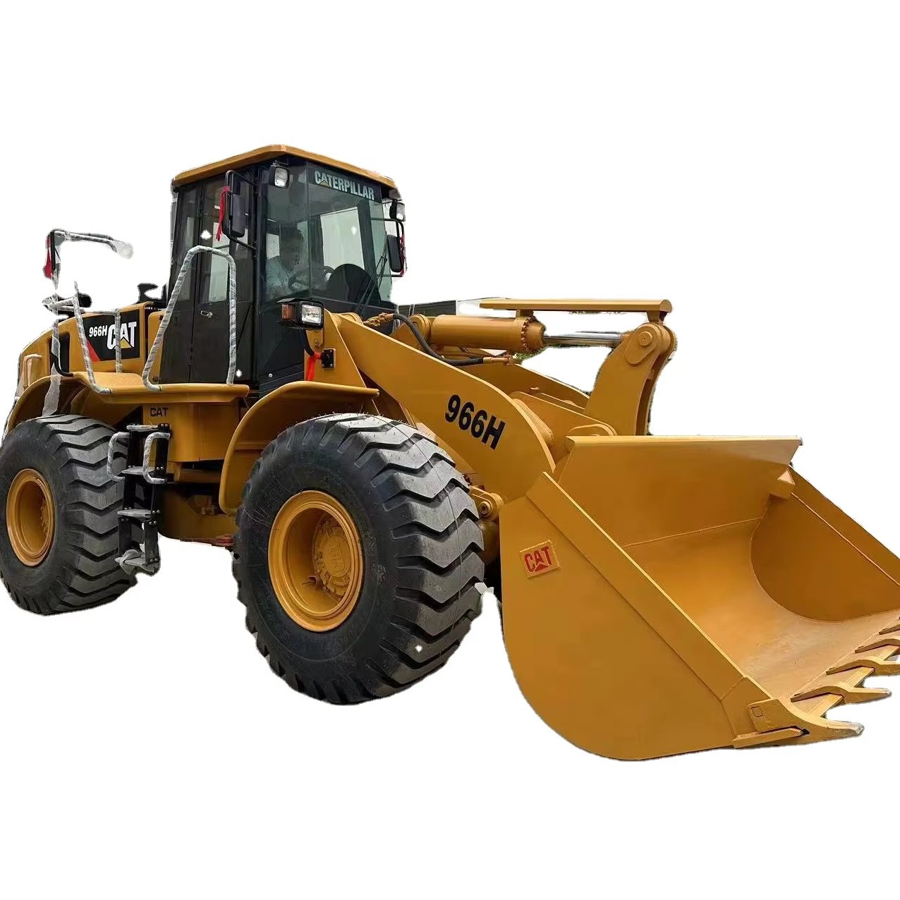 second hand wheel loader CAT 966H 966F C6121 engine cat original for sale
