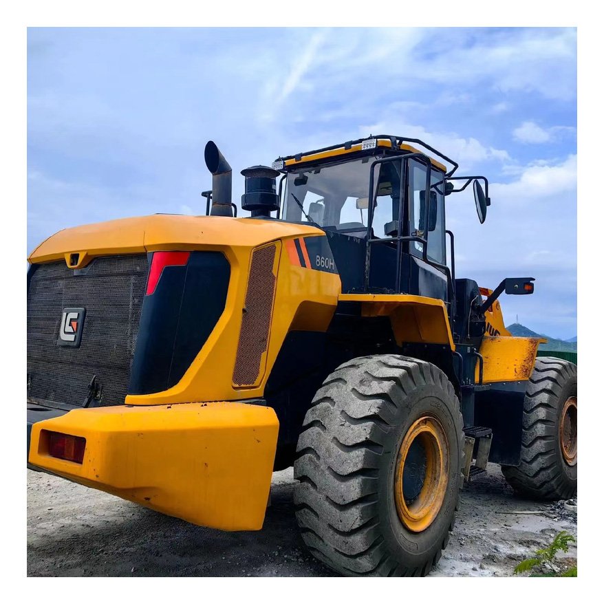 Chinese brand LIU GONG. Used cheap Liugong 860 LG862H wheel loader. Rated load 5 tons 6 tons