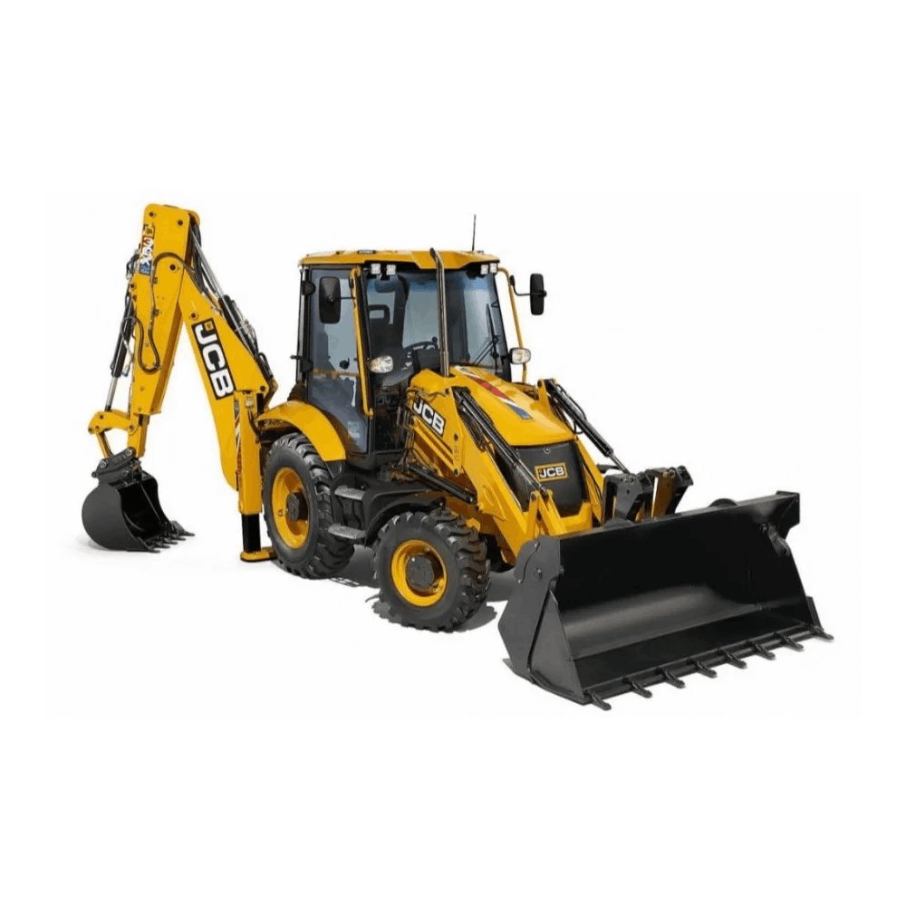 Indian Best Mini 4x4 Wheel Backhoe Loader 4CX Used Good Condition Earth-Moving Machinery 5 Ton Rated Load JCB Bucket Attachments
