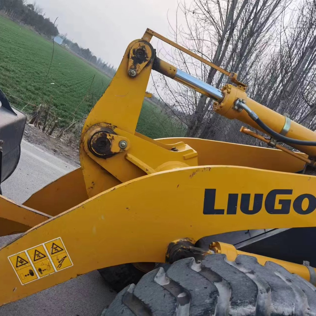 Used CLG835H 3-Ton Mini Skid Steer Loader Bobcat JCB Wheel Loader with Yuchai Engine Front Loader with Pump Core Components