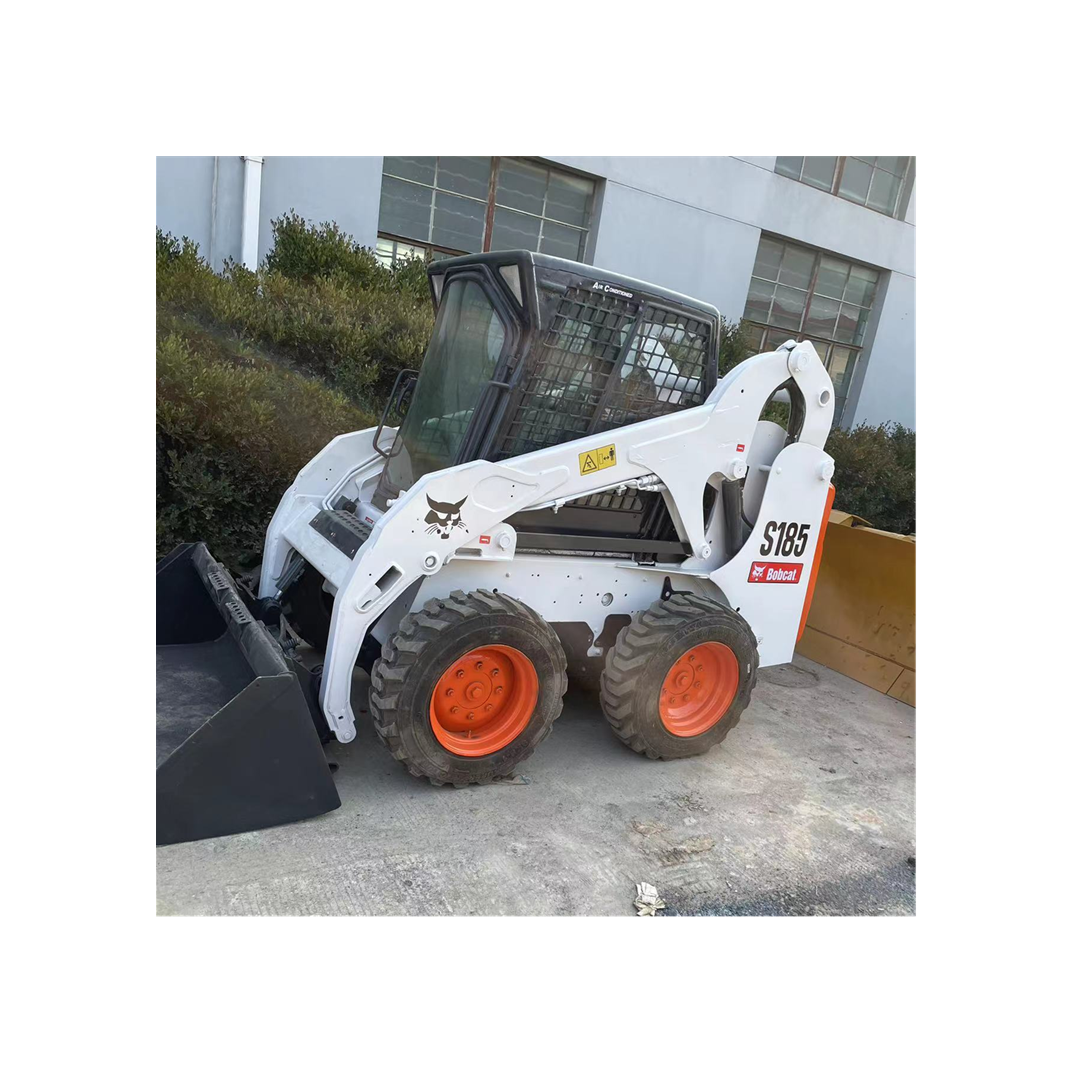 Wheel Skid Steer Loader Mini bobcat s185 s300 s450 Skid Steer used Loaders With Bucket