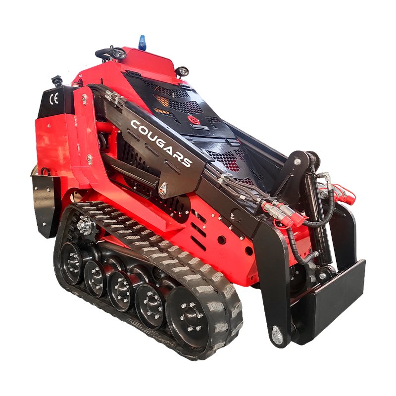 Cougars CG827 Mini Skid Steer Loaders Building Kubota Perkins Engine Track Drive for Landscaping USA Brand New Used Condition