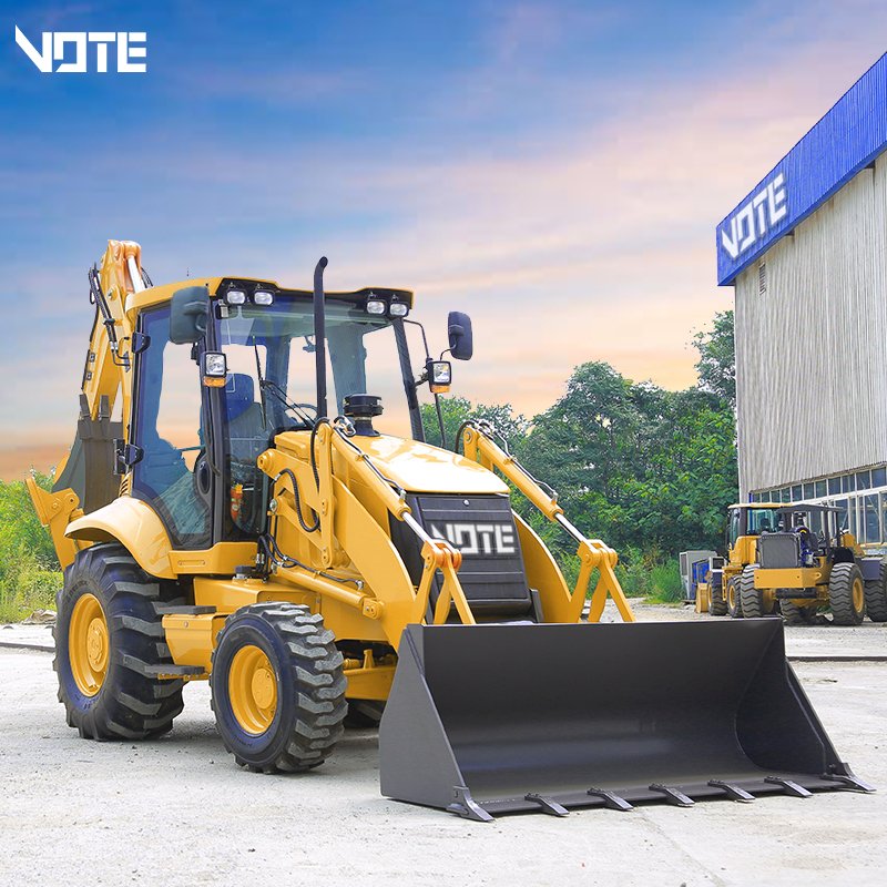 Chinese mini 4x4 front end backhoe loader for sale with price telescopic wheel with hydraulic front backhoe loader price