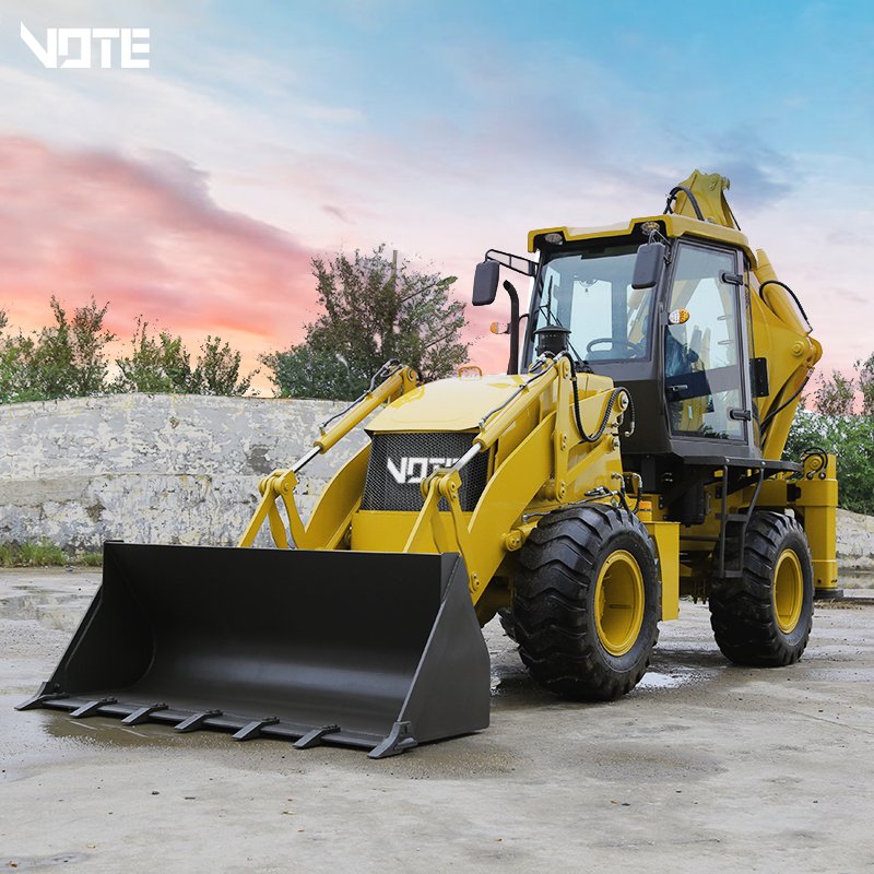 Chinese mini 4x4 front end backhoe loader for sale with price telescopic wheel with hydraulic front backhoe loader price