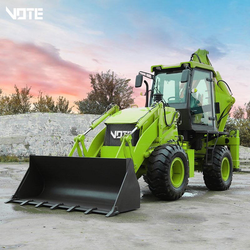 Chinese mini 4x4 front end backhoe loader for sale with price telescopic wheel with hydraulic front backhoe loader price