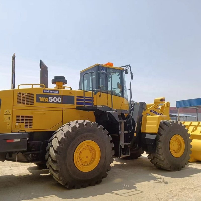 100% Original Not Refurbished Direct Supplier Komatsu WA500-6 Used Wheel Loader Secondhand Shovel Loaders