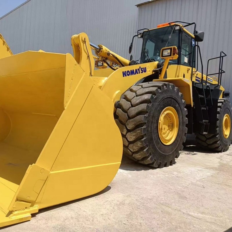 100% Original Not Refurbished Direct Supplier Komatsu WA500-6 Used Wheel Loader Secondhand Shovel Loaders