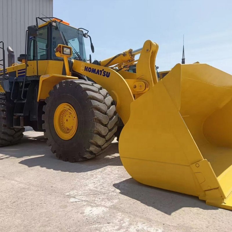 100% Original Not Refurbished Direct Supplier Komatsu WA500-6 Used Wheel Loader Secondhand Shovel Loaders
