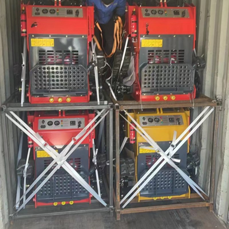 china used skid steer loader 0.7 ton 0.8 ton 1 ton 2 ton electric mini skid steer loader