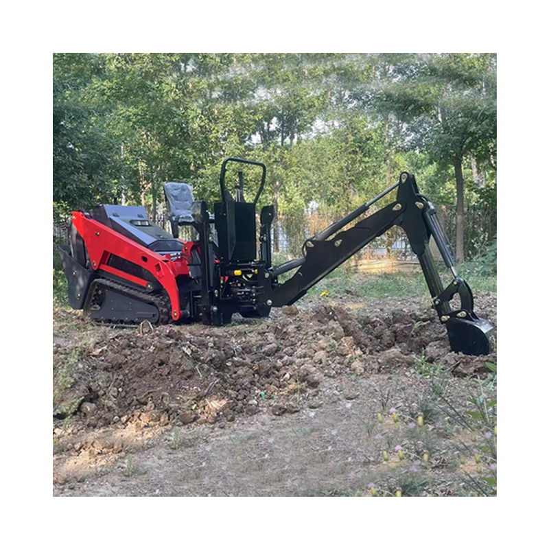 china used skid steer loader 0.7 ton 0.8 ton 1 ton 2 ton electric mini skid steer loader