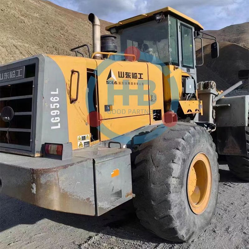 L956F Good Partner skid earth-moving track second-hand front parts compact used wheel top steer spare attachments loaders