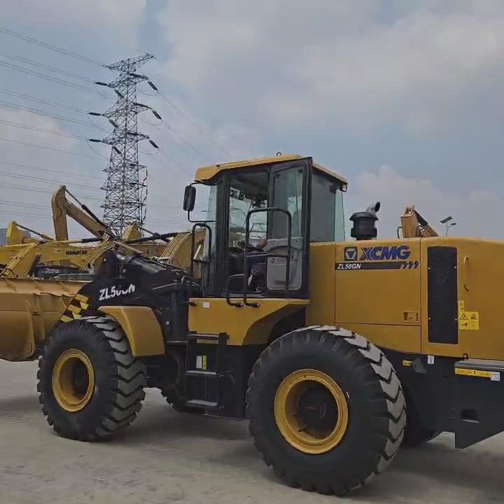 Best Quality ZL50GN Wheel Loader 5 Ton Rated Load Hot Sell Used JCB Bobcat Backhoe Loader Front Loader Featuring Core Cat