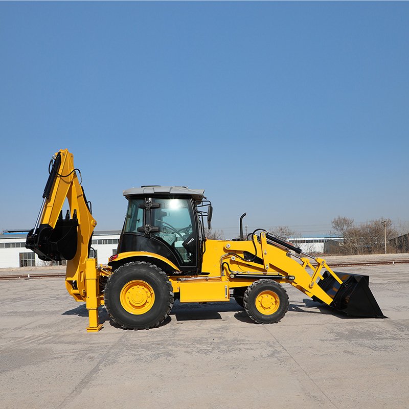 Hot Selling Retroexcavadora backhoe excavator loader 4x4 Articulated Backhoe Loader