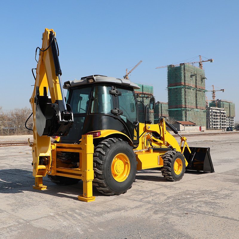 Hot Selling Retroexcavadora backhoe excavator loader 4x4 Articulated Backhoe Loader