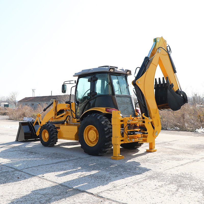 Hot Selling Retroexcavadora backhoe excavator loader 4x4 Articulated Backhoe Loader
