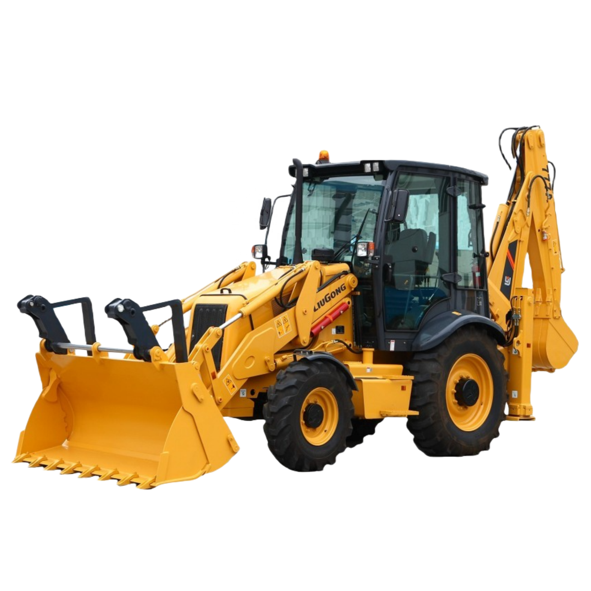 Cheap Price Liugong Used Backhoe Loader CLG765A 765 766 777 2 Ton Small Mini Loader Yuchai Engine