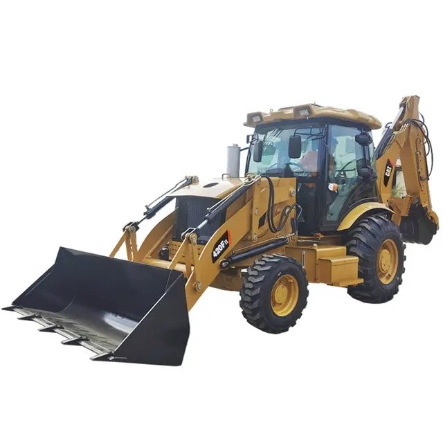 used caterpillar 420E backhoe loader 4x4 used cat 420f2 420e 420f 430f backhoe loader excavator for sale cheap low price