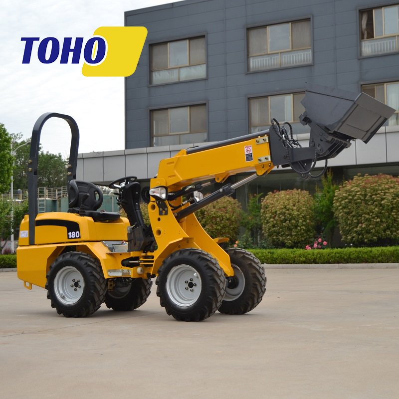 Hot sale Mini Loader TH180 Model 4 Drive Wheel Loader