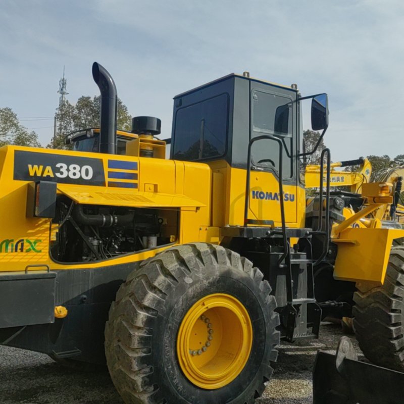 Used loaders Carter 420F 430F backhoe loaders Two busy excavators with telescoped arms