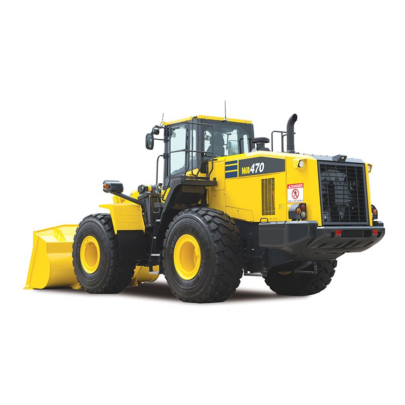 Soil Load 7ton used Komatsu WA470 Wheel Front Loader WA470-3 on hot sale