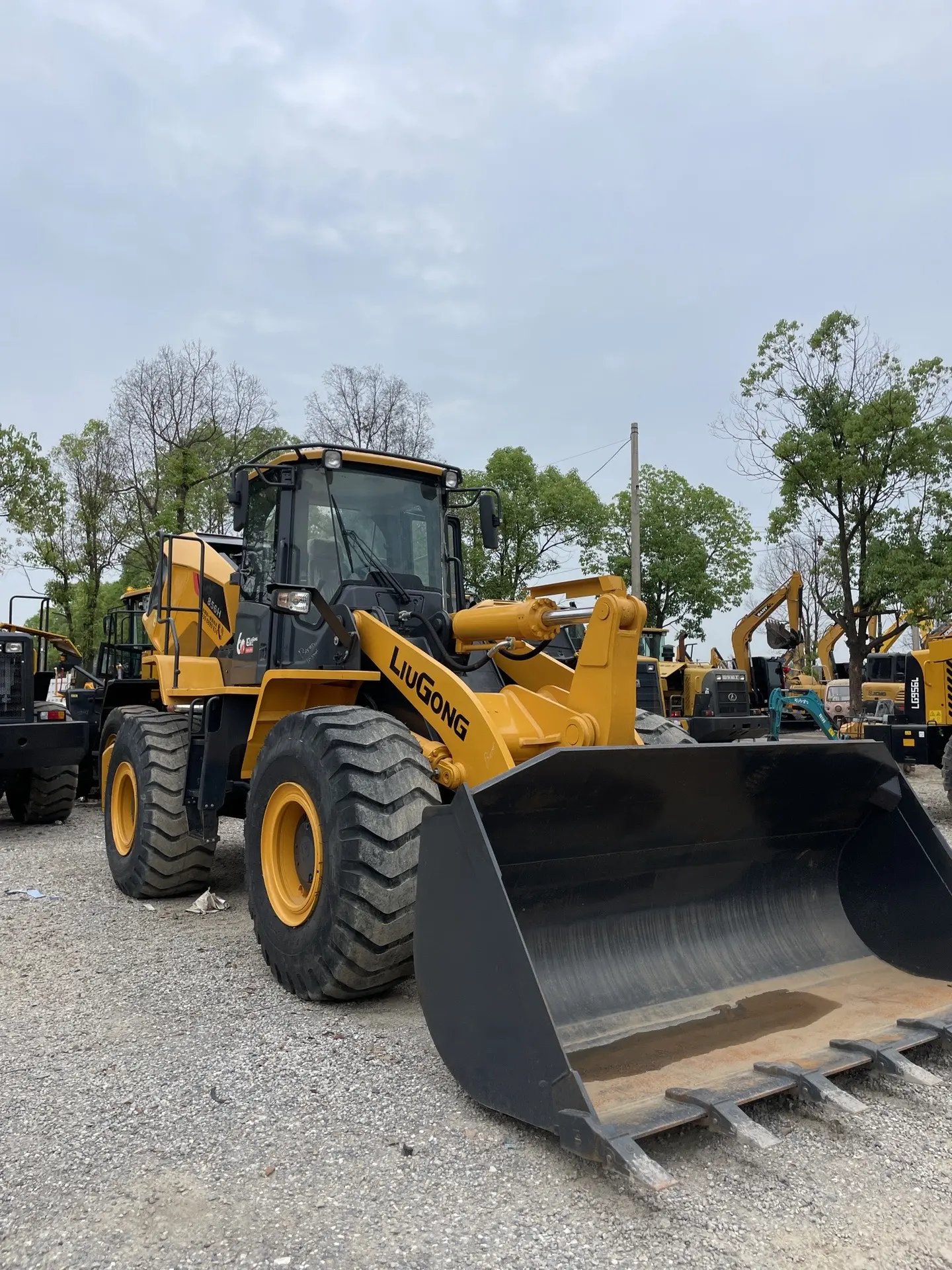 Used Liugong LG856H Wheel Loader 15 Ton Construction Front Loader Second-Hand Backhoe Loader for Sale