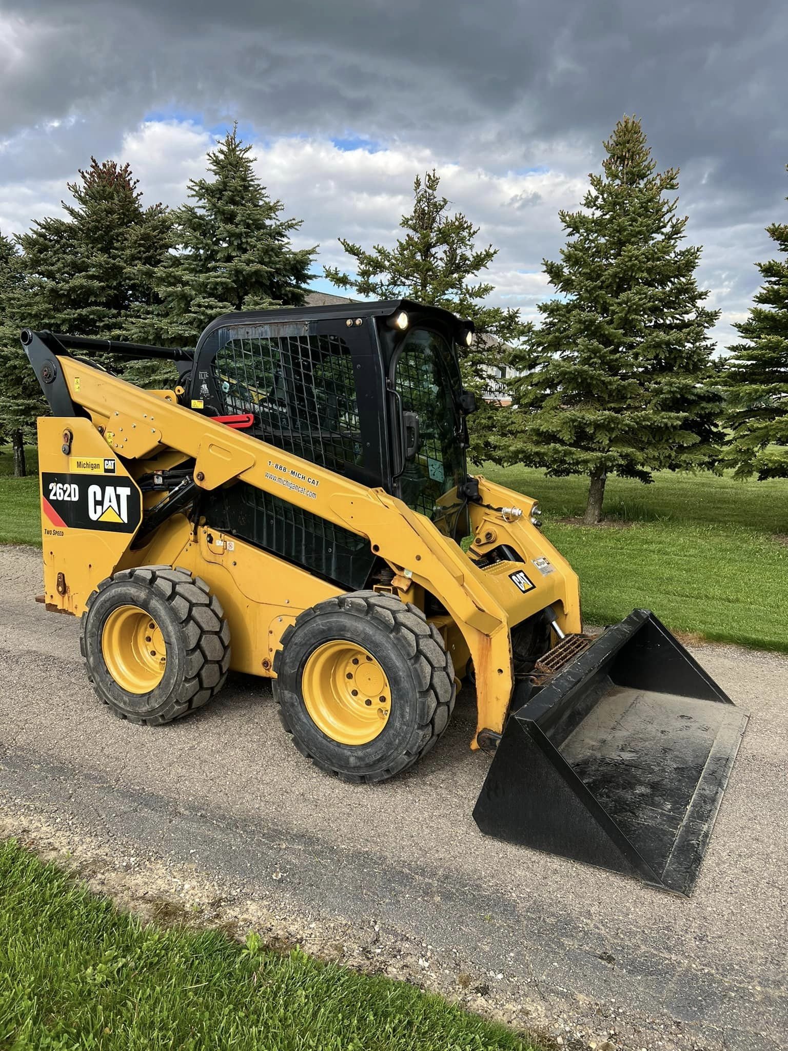 High Quality Caterpillar 246D Skid Steer Used Cat 246C Skid Steer Loader Fairly Used Cat Loader machine