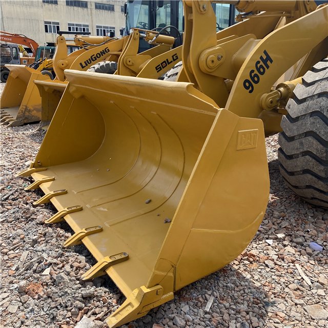 Good condition japan original cheap Used Wheel Cat966h Loaders 23 Ton used caterpillar 966e wheel loader