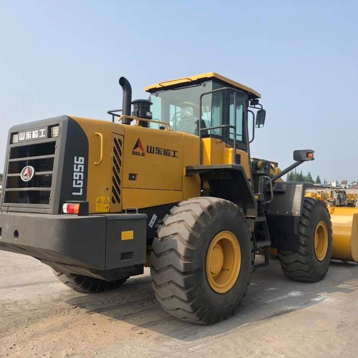 China made SDLG wheel loader used SDLG 956 loader SDLG LG956L with cat C6121 engine