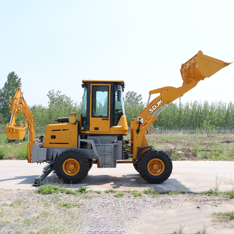  China Factory Epa Engine Wheel Loader Mini Backhoe Excavator Loader 4x4 Backhoe Loader For Sale