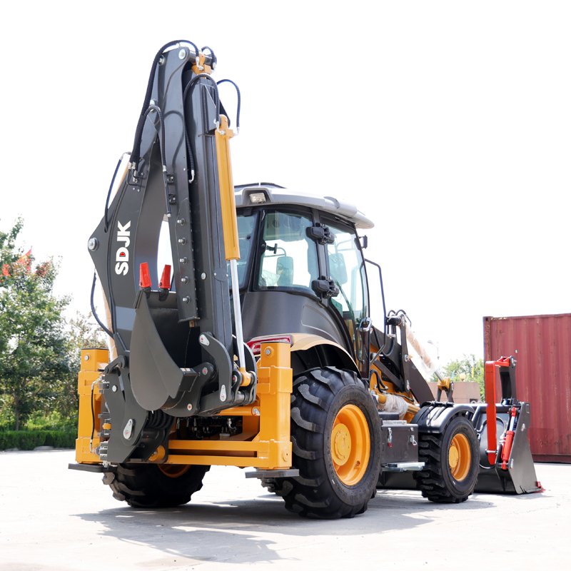  China Factory Epa Engine Wheel Loader Mini Backhoe Excavator Loader 4x4 Backhoe Loader For Sale