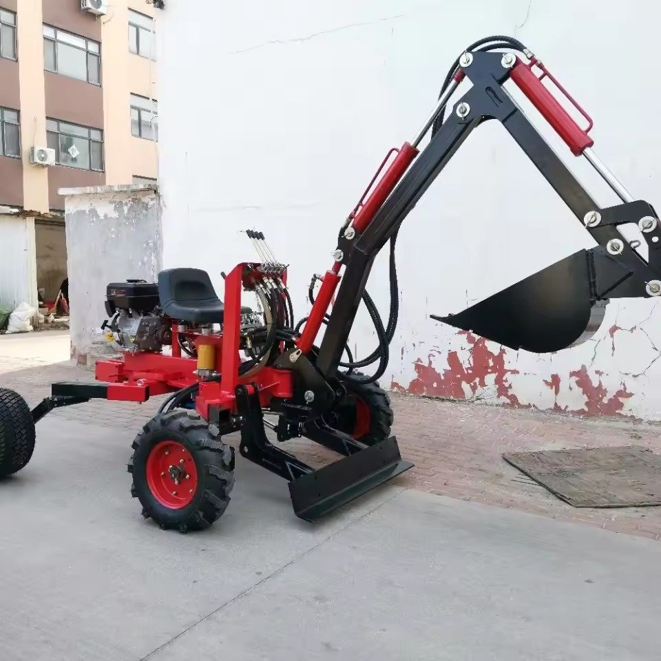 Farm tractor Backhoe Attachment , 3 Point Hitch Backhoe loader LW-6/ LW
