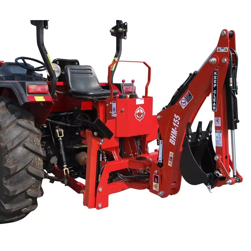 Farm tractor Backhoe Attachment , 3 Point Hitch Backhoe loader LW-6/ LW