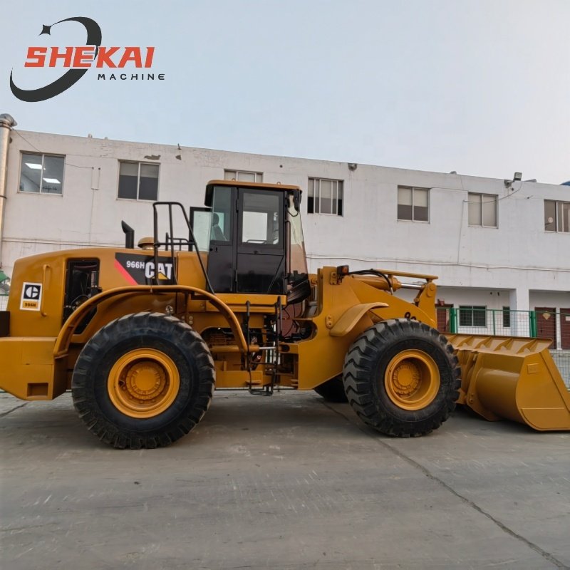 Used Machine Wheel Caterpillar Cat966H Loaders In Shanghai