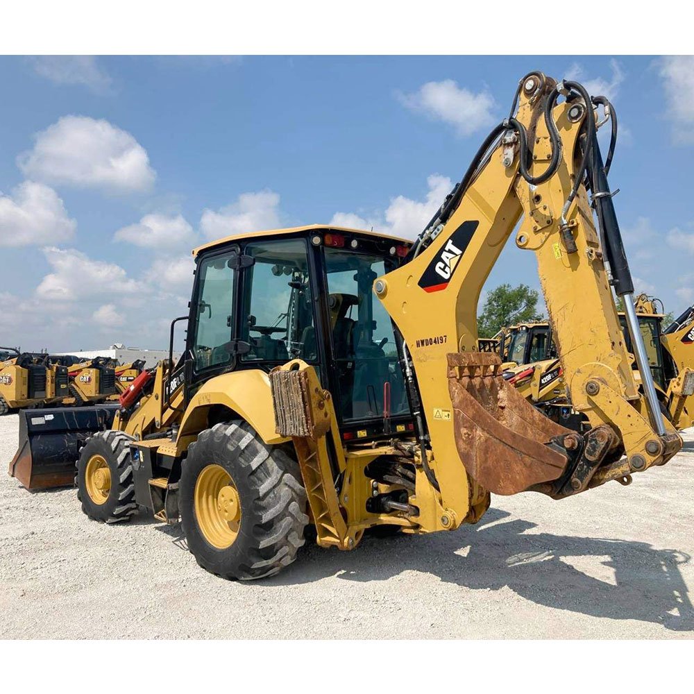 Used cat 420f backhoe loader 4x4 caterpillar 410/420/430 backhoe loaders for sale