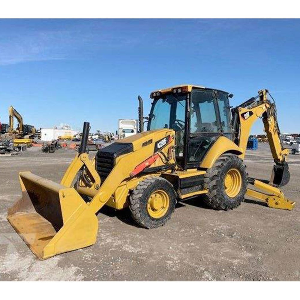 Used cat 420f backhoe loader 4x4 caterpillar 410/420/430 backhoe loaders for sale