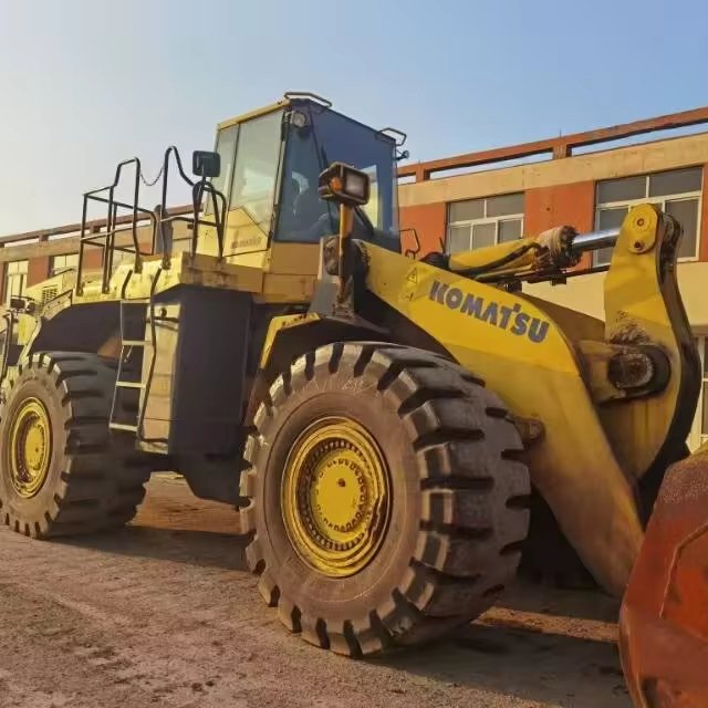 used Heavy Construction Equipment komatsuWA600-6 wheel loader used machine
