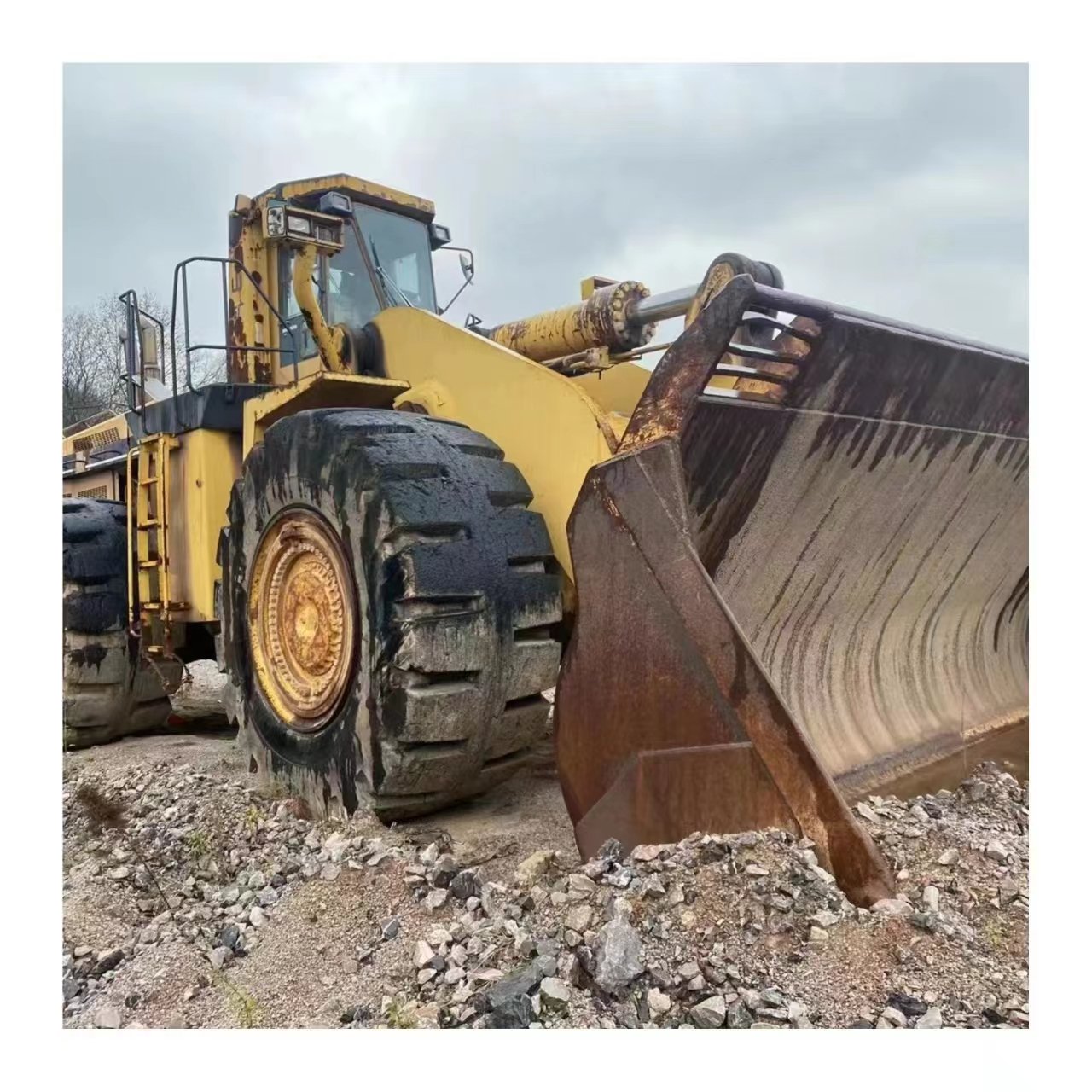 Second-hand Used KOMATSU Wheel Loader 800-3eo WA320 WA600 WA900 WA580 WA250 WA470 front wheel loader