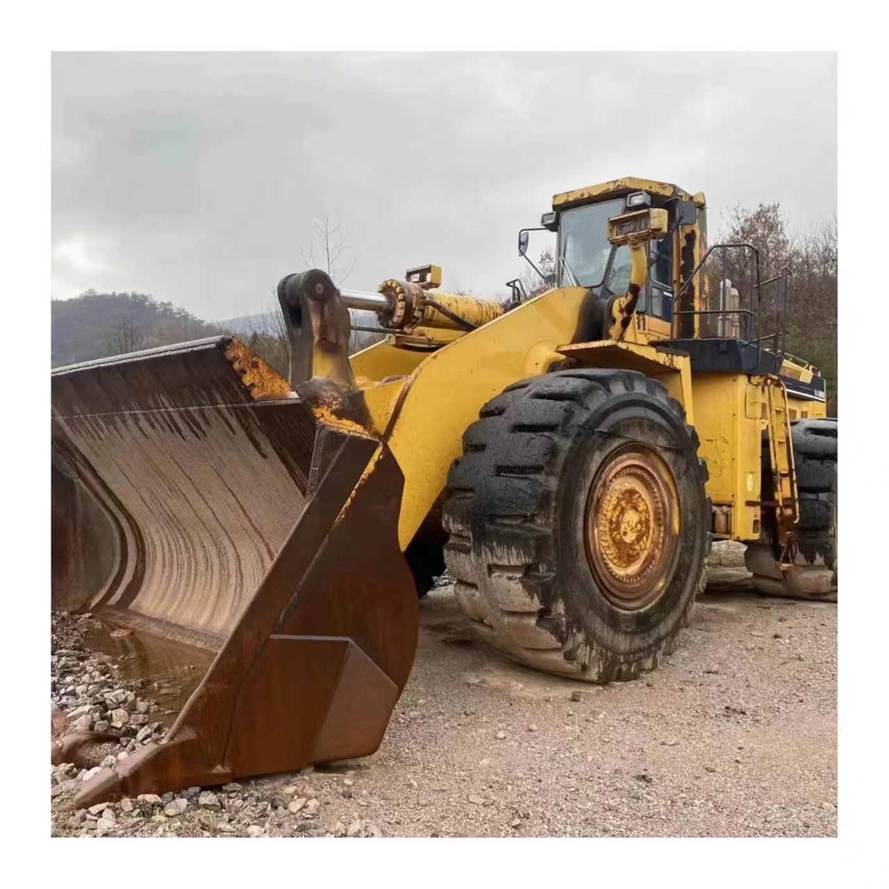 Second-hand Used KOMATSU Wheel Loader 800-3eo WA320 WA600 WA900 WA580 WA250 WA470 front wheel loader