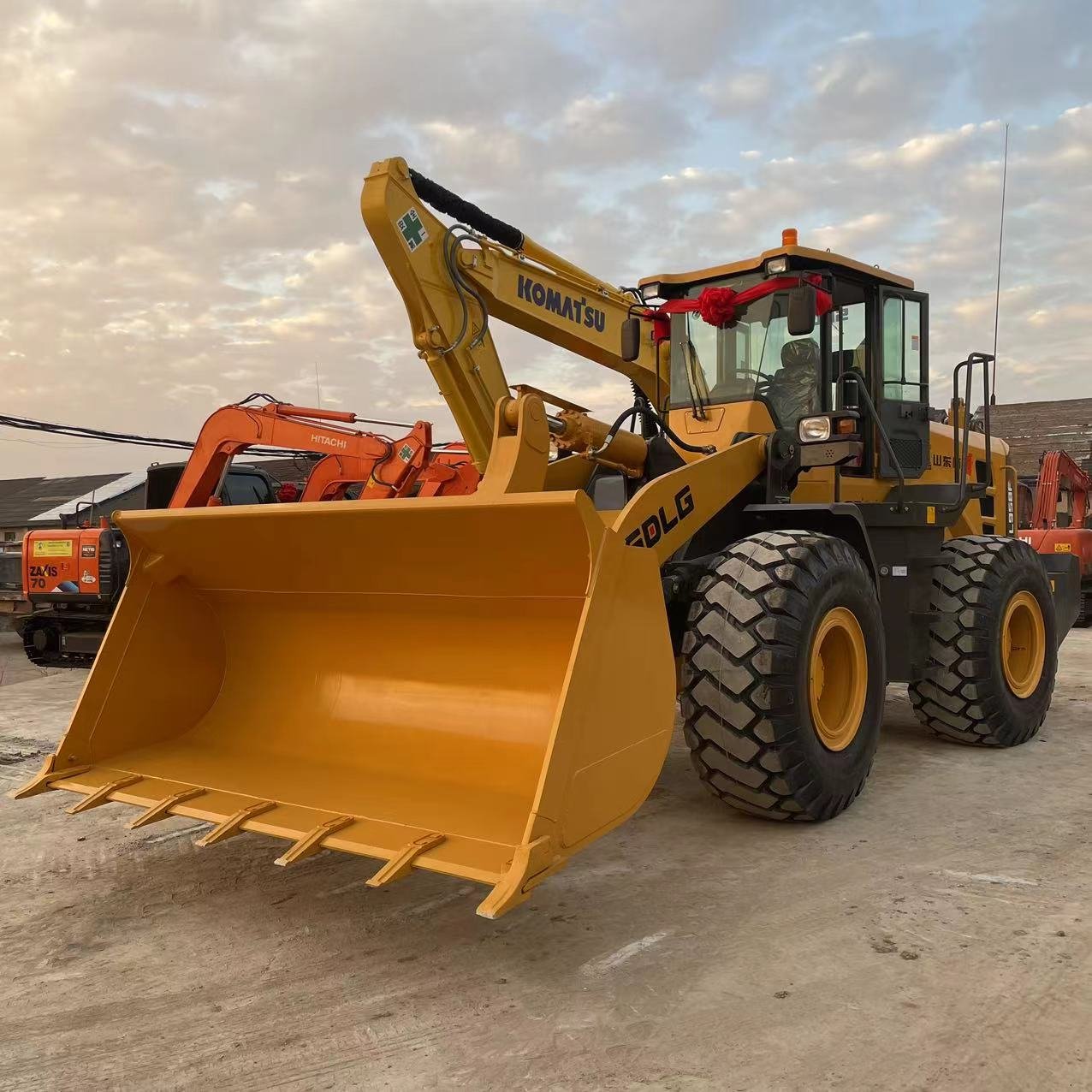 China made used SDLG front end loader lg958F low working hour SDLG lg958F used wheel loader lg958 clg856