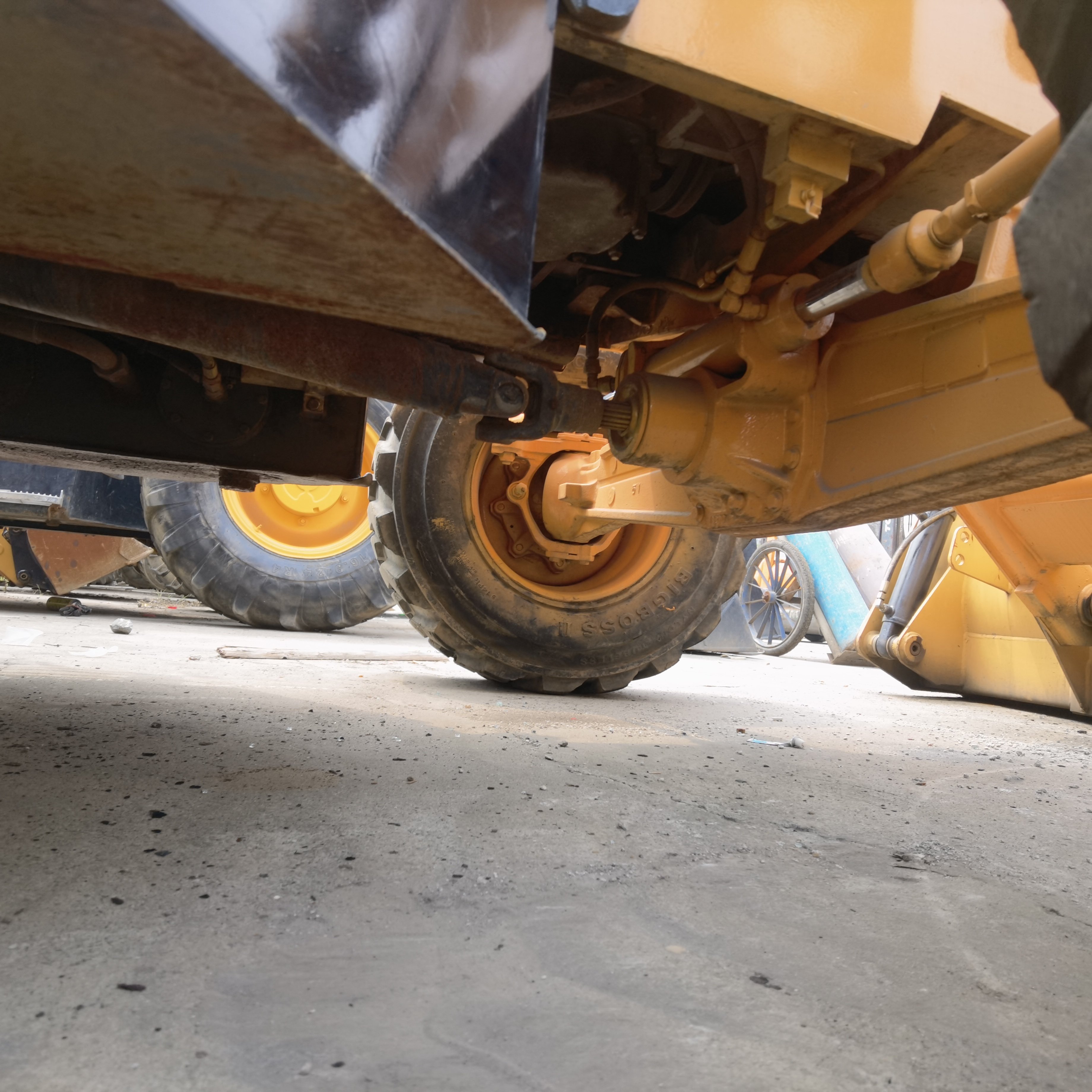 used backhoe loader CAT 416F with low working hours secondhand backhoe loader CAT 416F
