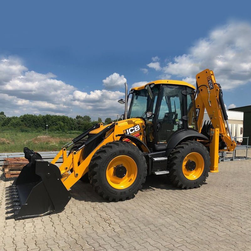 Fairly Used backhoe loader JCB 4x4 wheel 20 ton backhoe loader JCB 3CX 4CX backhoe excavator loader