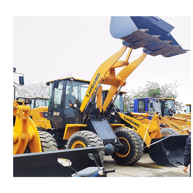 Used Liugong CLG836 Wheel Loader 0-1000 working hours compact skid steer loader and front end wheel new backhoe loader