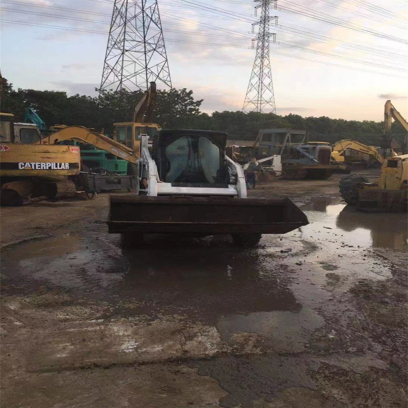Used Mini Skid Steer Loader Bobcat S300 S185 Wheel Small Skid Steer Loader for low price