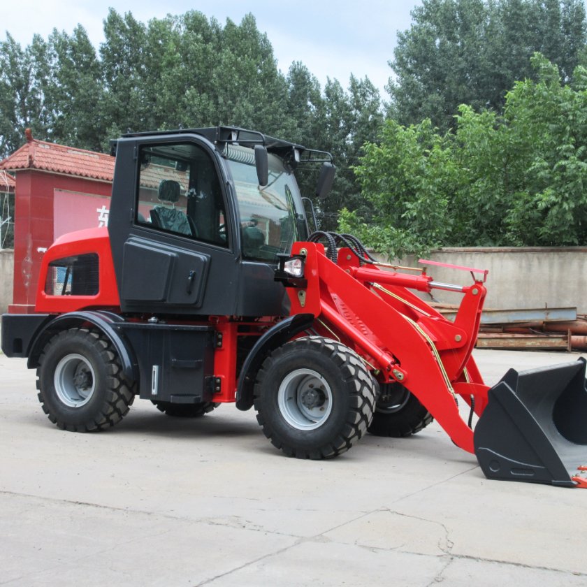 Best Selling Yesbetter 1.5T 1.6T 4x4 Articulated Small Diesel Engine Mini Wheel Front Loader Used Condition Core Sale China