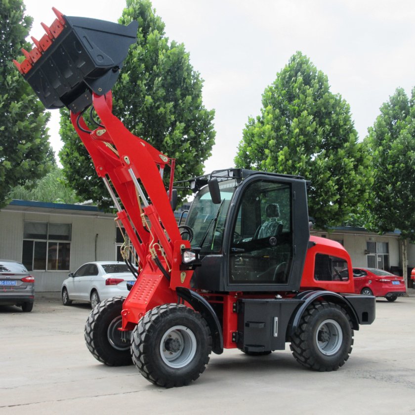 Best Selling Yesbetter 1.5T 1.6T 4x4 Articulated Small Diesel Engine Mini Wheel Front Loader Used Condition Core Sale China