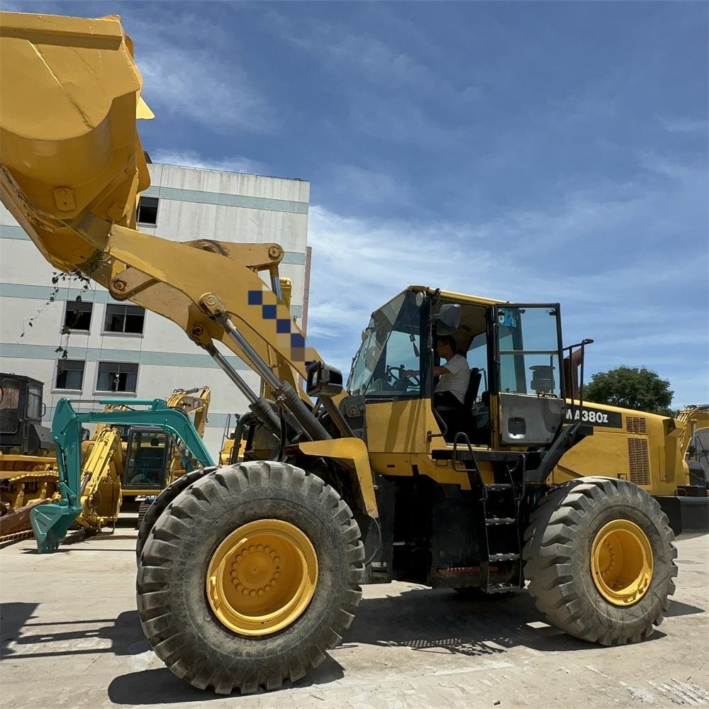 Used Original Komatsu WA380-3 Wheel Loader at low price,Komatsu wa380-3 wa380-6,komatsu wa380-3 used loader