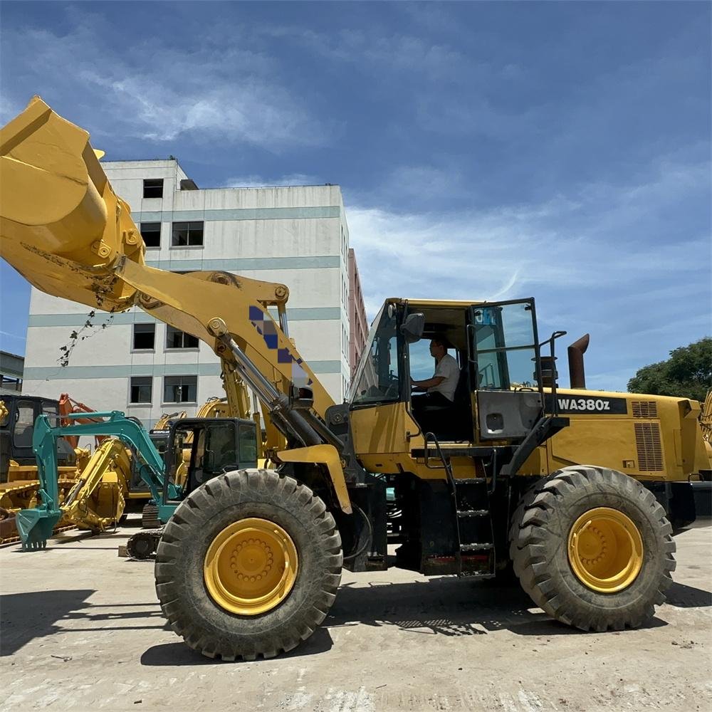 Used Original Komatsu WA380-3 Wheel Loader at low price,Komatsu wa380-3 wa380-6,komatsu wa380-3 used loader