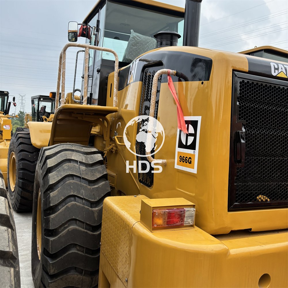 Used caterpillar 966 loader cat 966h front loader yellow 966f wheel loader 4x4 drive
