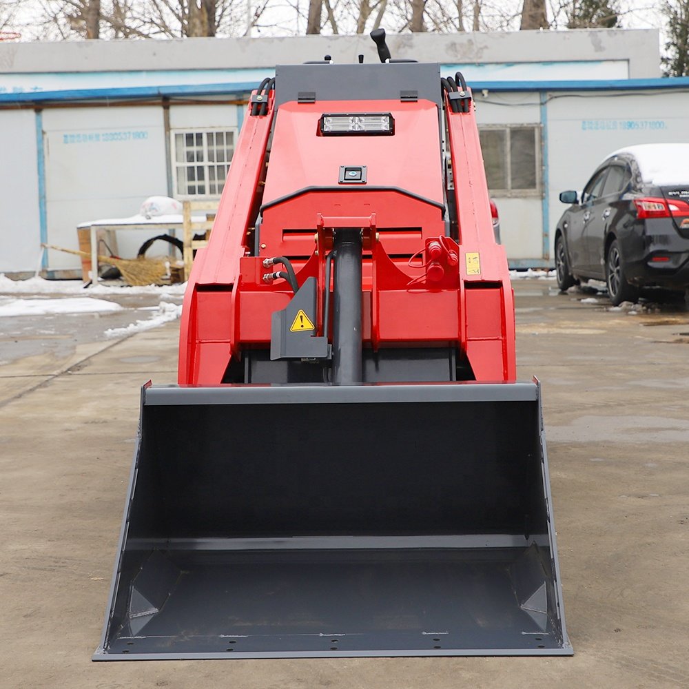 China 3.5 Ton 275B Mini Skid Steer Loader Diesel Engine Cylinder Crawler Good Price Used Backhoe Loader Bucket